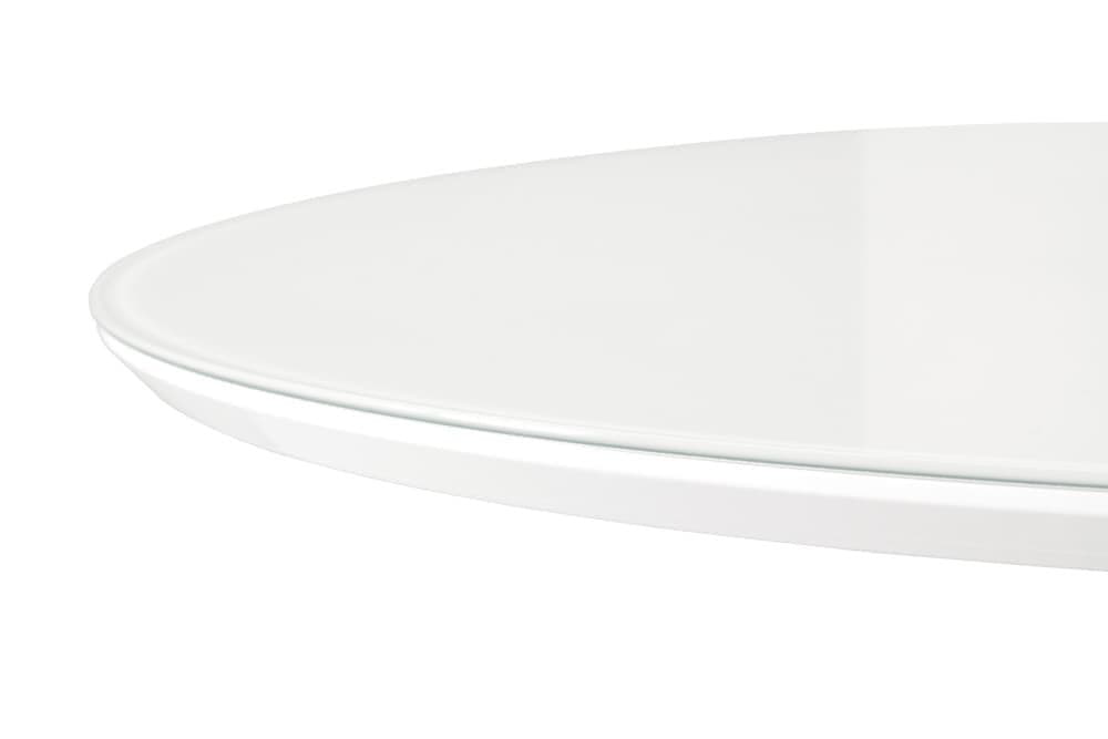 Стол кухонный раздвижной VENERA – Прямоугольный AERO, цвет белый - белое стекло, размер 120 (+31,5) 38960 - фото 5