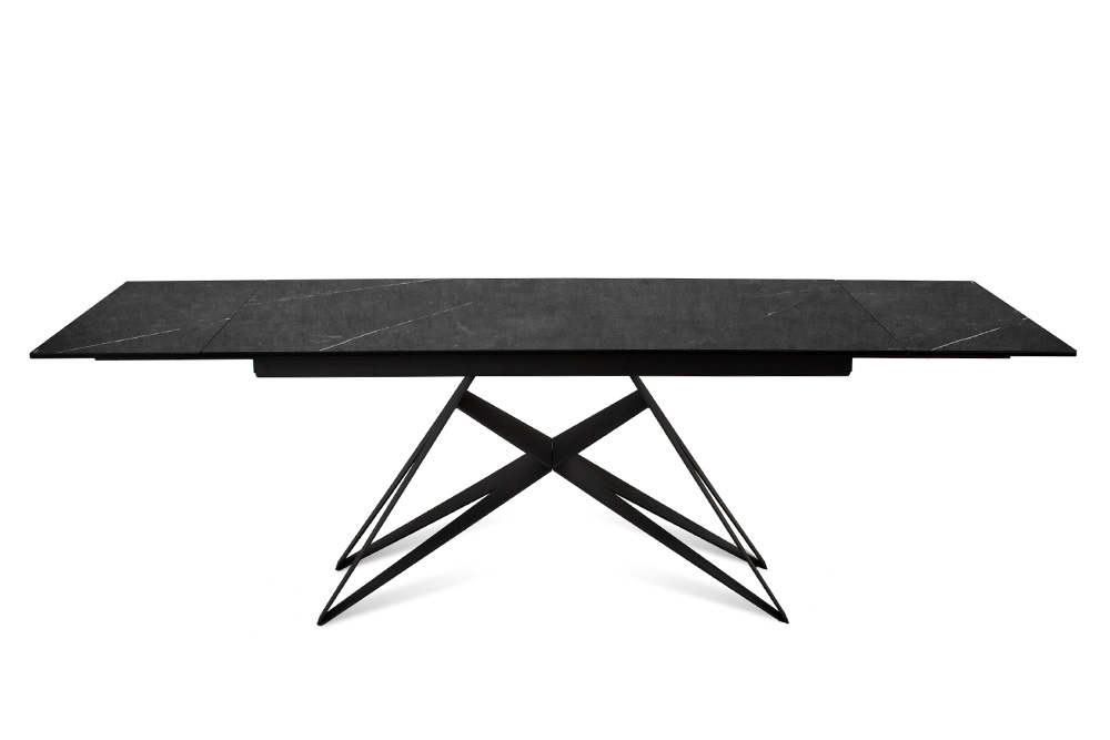 Стол обеденный раскладной BREMEN – Прямоугольный AERO, цвет темно-серый, размер 160 (+40) (+40) 67468 ETNA BREMEN, ETNA - фото 2