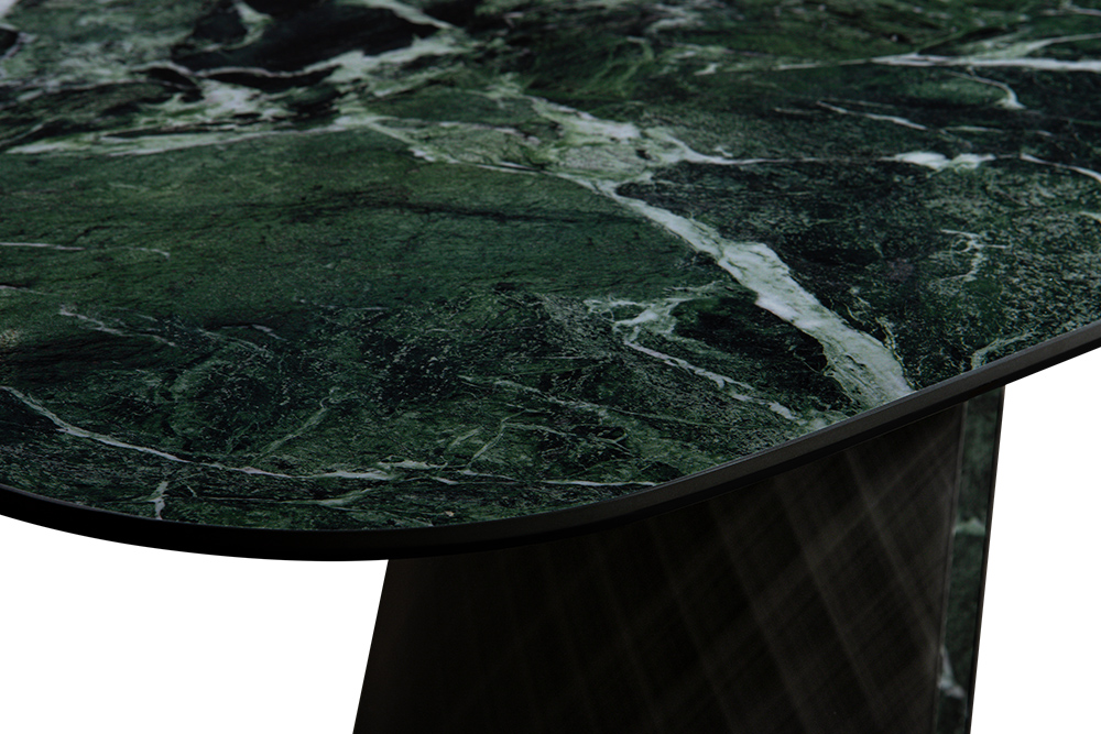 Стол обеденный нераскладной KYOTO - Овальный AERO, цвет зеленый, размер 258 115096 - фото 7
