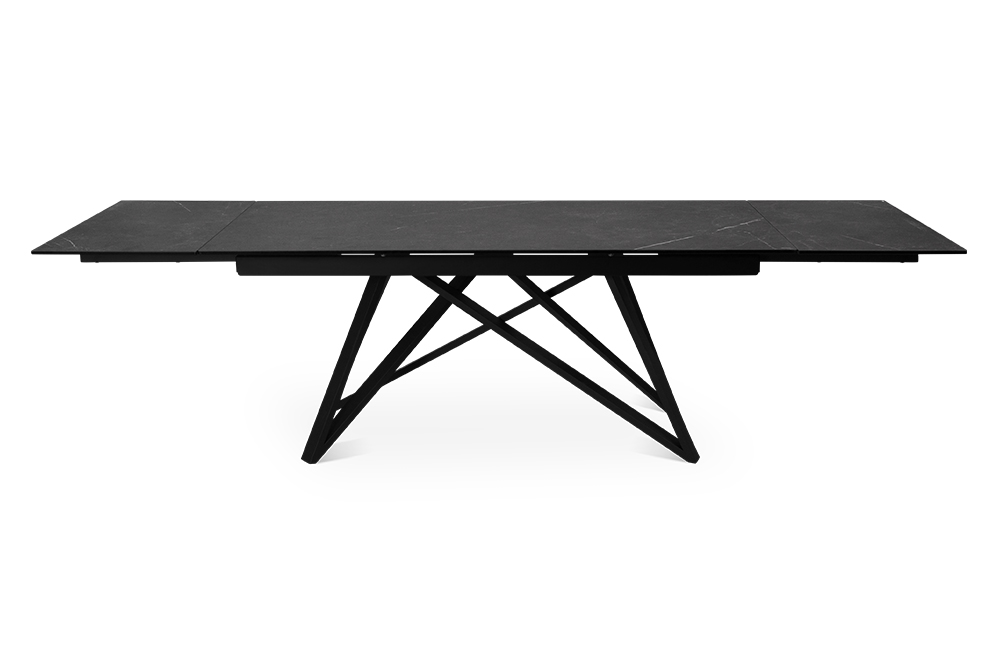 Стол обеденный раздвижной BALTIMORE – Прямоугольный AERO, цвет керамическая столешница - цвет темно-серый, размер 180 (+50) (+50) 56830 - фото 3