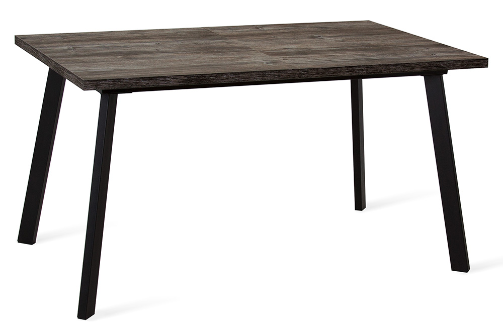 

Стол раскладной TOMAS 140 SMOKE WOOD BK - прямоугольный, Дымчатый дуб, TOMAS