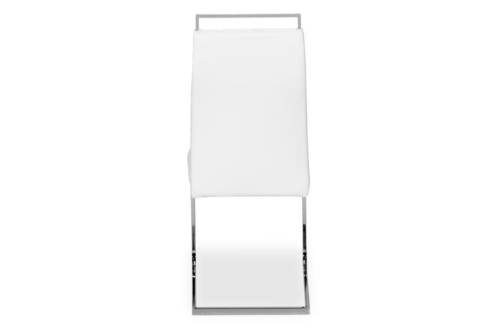 Стул кухонный металлический B73 – белый AERO, цвет хром, размер 55 8153 - фото 4