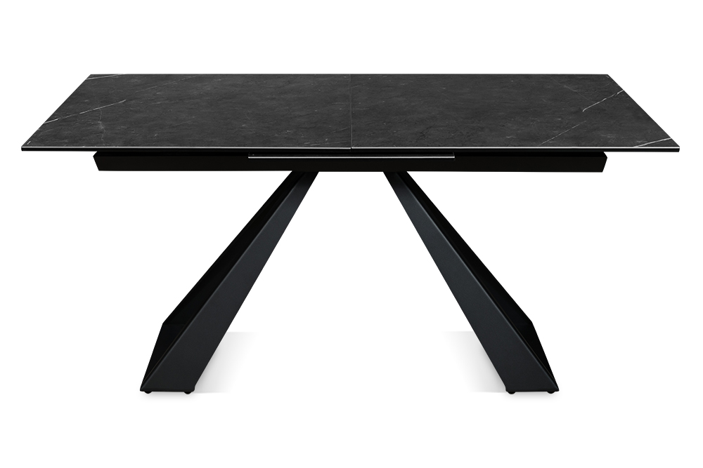 Стол обеденный раздвижной URFIN - Прямоугольный AERO, цвет темно-серый, размер 160 (+50) 85371 - фото 4