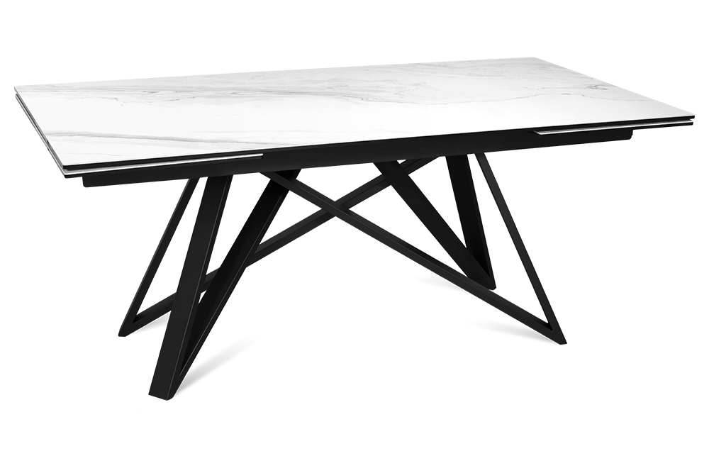 Стол обеденный раздвижной BALTIMORE – Прямоугольный AERO, цвет молочный, размер 180 (+50) (+50) 100590 - фото 1