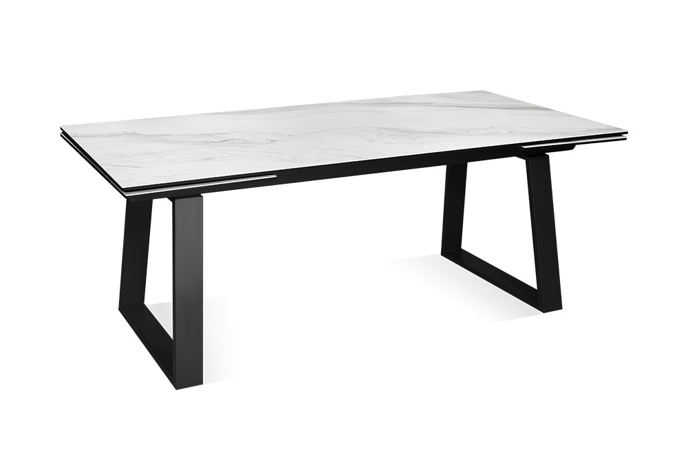 Стол обеденный раздвижной ROVENA – Прямоугольный AERO, цвет молочный, размер 200 (+50) (+50) 96009 - фото 1