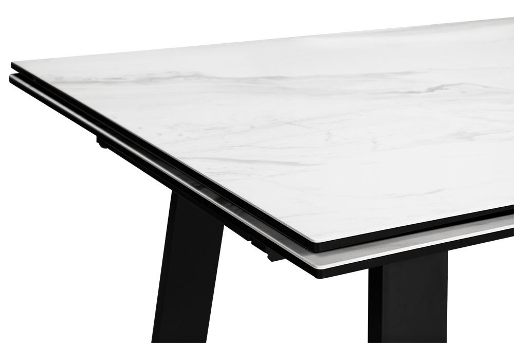 Стол обеденный раздвижной ROVENA – Прямоугольный AERO, цвет молочный, размер 200 (+50) (+50) 96009 - фото 6