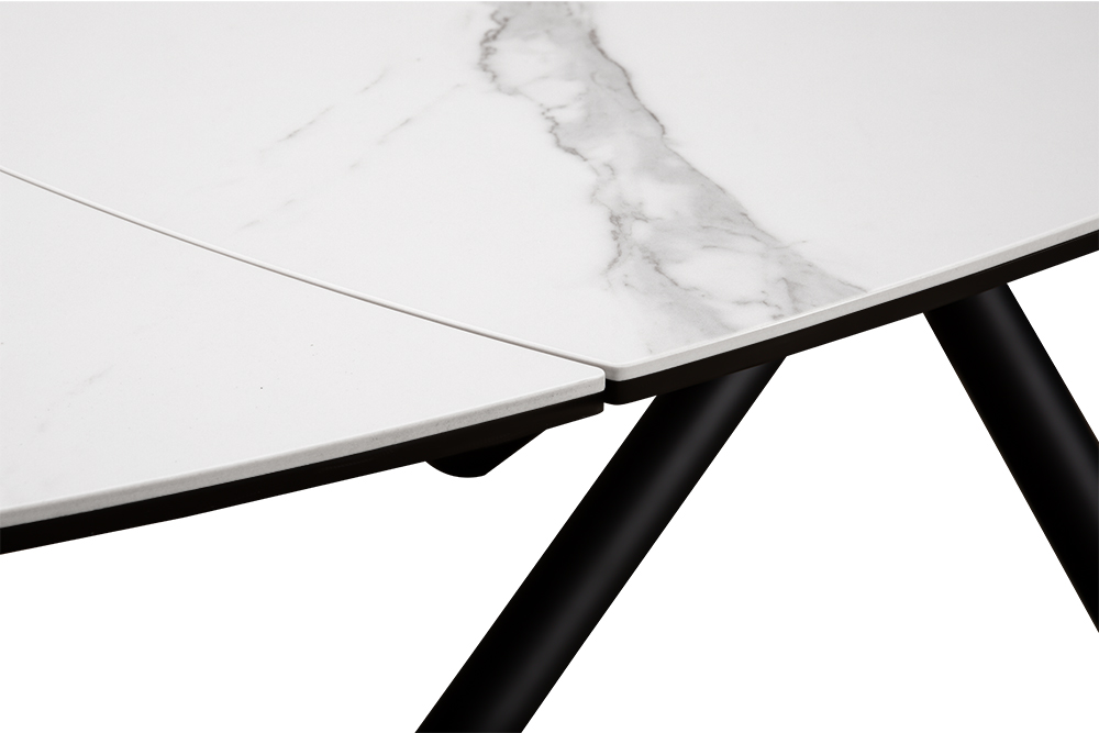 Стол обеденный раздвижной OSLO – Прямоугольный AERO, цвет белый оникс, размер 158 (+40) (+40) 105678 - фото 9